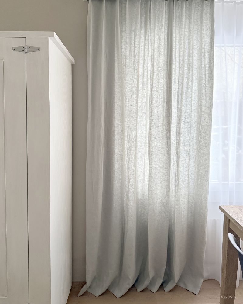 Leinenvorhang – Dense Linen - Limewash