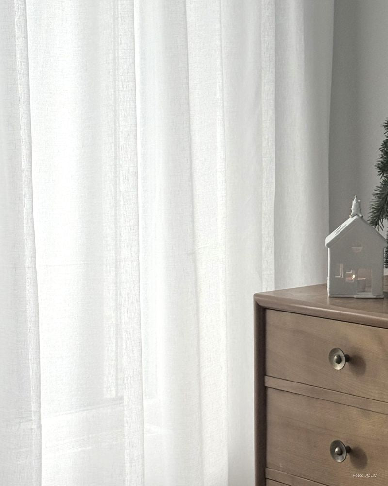 Tagesvorhang – Lago - Weiss