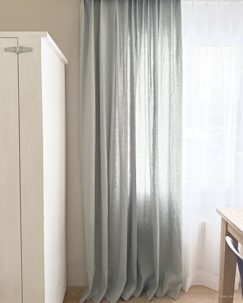 Leinenvorhang – Dense Linen - Seaspray